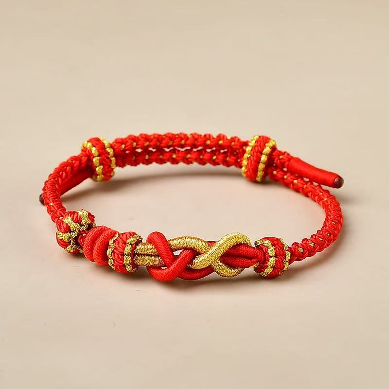 Hand-woven Good Luck Red Rope