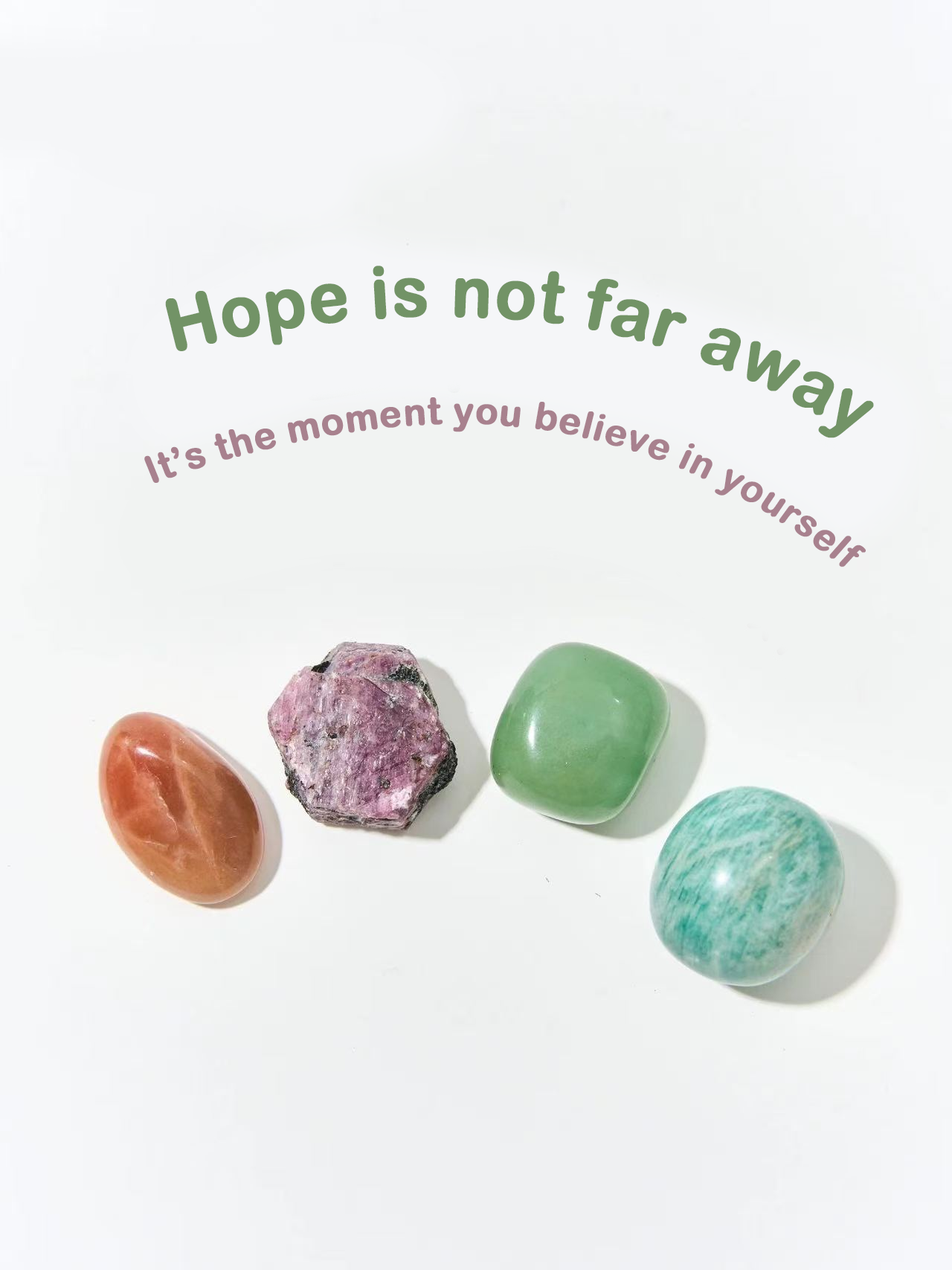 Four-Stone Energy Companion Set-For bringing good luck