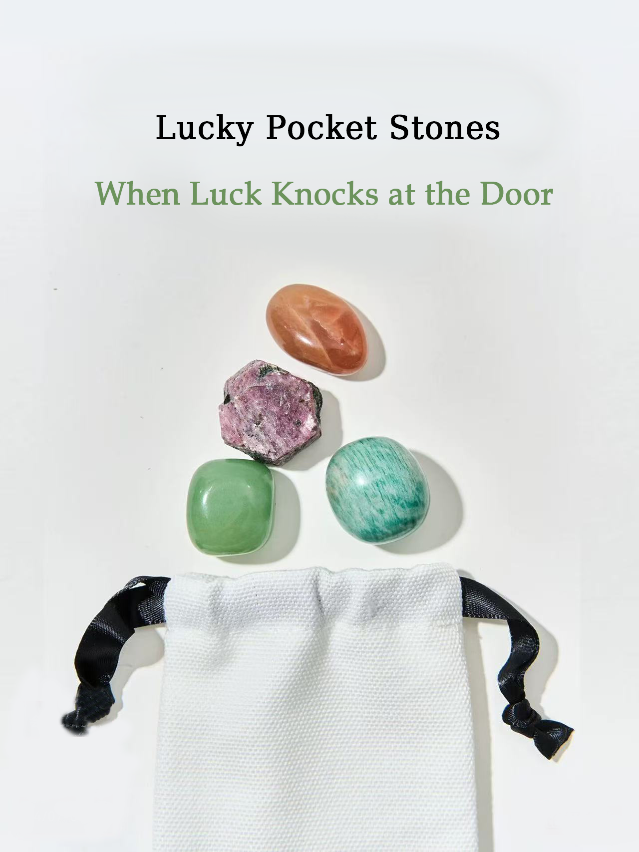 Four-Stone Energy Companion Set-For bringing good luck