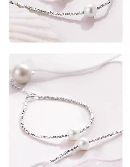 925 Sterling Silver Pearl Necklace