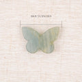 Blue Onyx Butterfly Carving